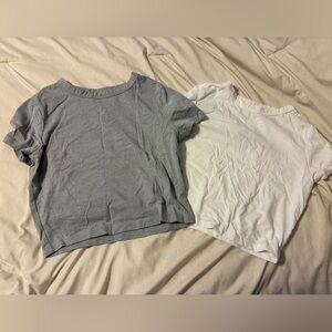 Gray and White T-Shirts